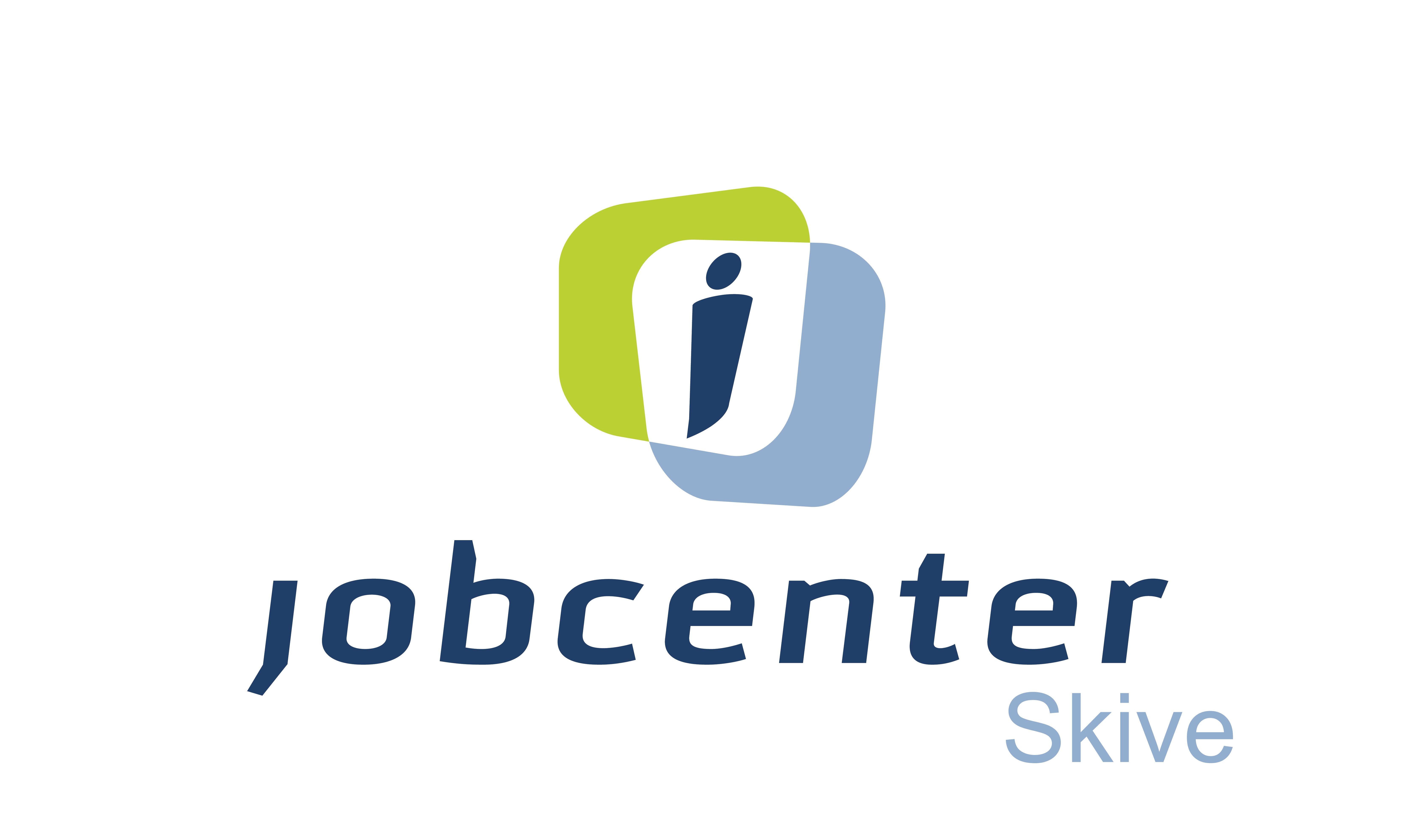 Logo Jobcenter Skive med hvid baggrund